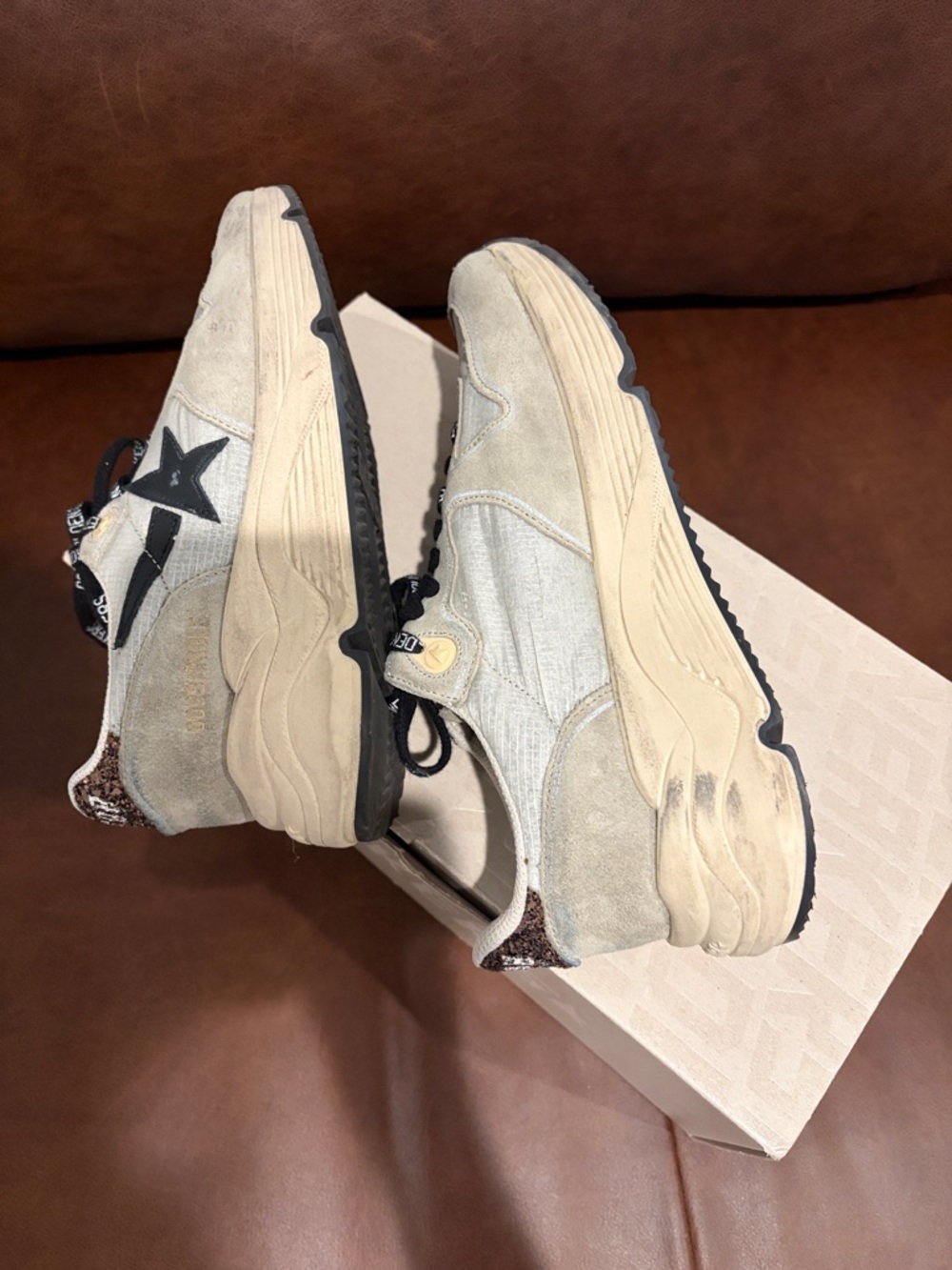 Golden Goose Grey and Black Women’s Sneakers, excellent condition - Picture 3 of 12